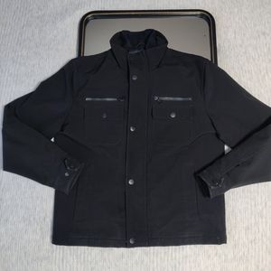 Michael Kors Black Jacket Polyester Water Rain Resistant Mens
